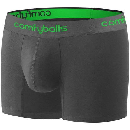 COMFYBALLS Bokserki do biegania LONG PERFORMANCE charcoal viper