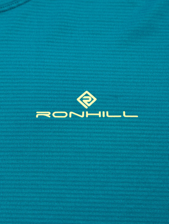 RONHILL Koszulka biegowa damska TECH SS TEE marine/acid