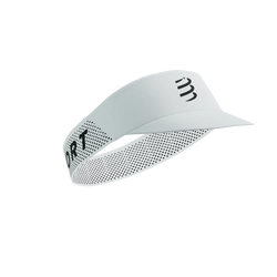 COMPRESSPORT Daszek biegowy PRO RACING VISOR white