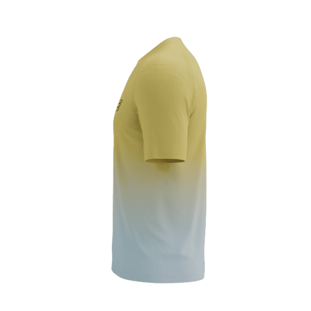 COMPRESSPORT Koszulka biegowa PERFORMANCE SS T-SHIRT ceylon yellow/gray dawn