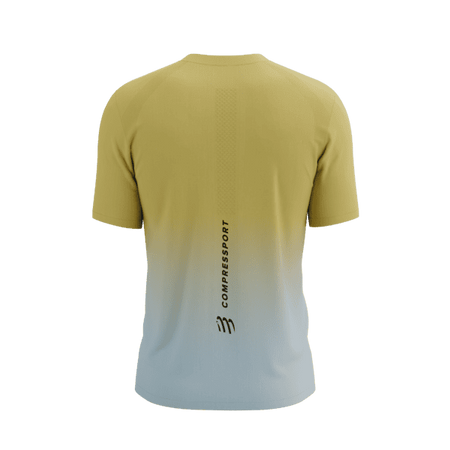 COMPRESSPORT Koszulka biegowa PERFORMANCE SS T-SHIRT ceylon yellow/gray dawn