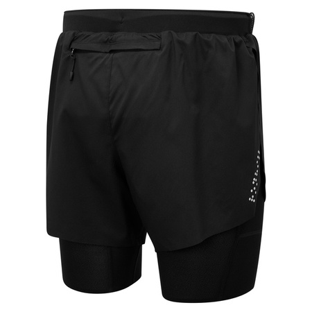 RONHILL Spodenki biegowe męskie TECH DISTANCE SHORT all black