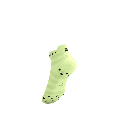 COMPRESSPORT Skarpetki do biegania PRORACING SOCKS V4 ULTRALIGHT RUN LOW shadow lime/black