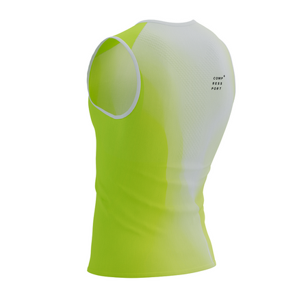 COMPRESSPORT Koszulka biegowa PERFORMANCE TANK safe yellow