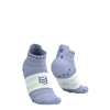 COMPRESSPORT Skarpetki do biegania PRORACING SOCKS V4 ULTRALIGHT RUN LOW lavender/white