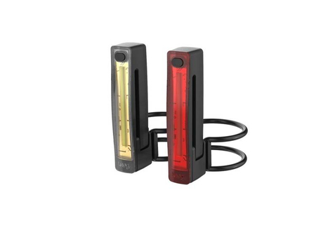 KNOG Zestaw lampek rowerowych przód + tył PLUS TWINPACK