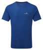 RONHILL Koszulka biegowa męska CORE S/S TEE dark cobalt/bright white