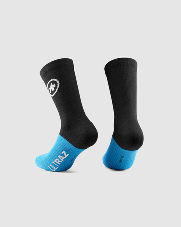 ASSOS Skarpetki rowerowe WINTER ULTRAZ EVO SOCKS black series