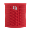 COMPRESSPORT Frotka na nadgarstek SWEATBAND 3D.DOTS fluo red/white