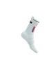 COMPRESSPORT Skarpetki do biegania wysokie PRORACING SOCKS V4 RUN HIGH IRONMAN 2025 white/sunset