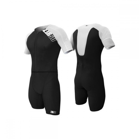 ZEROD Strój triathlonowy ELITE TTSUIT black/white