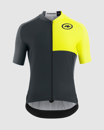 ASSOS Koszulka rowerowa MILLE GT JERSEY C2 EVO JERSEYSTAHLSTERN optic yellow