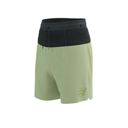 COMPRESSPORT Spodenki biegowe TRAIL RACING OVERSHORT nile