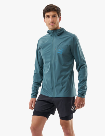 COMPRESSPORT Kurtka biegowa przeciwdeszczowa męska TEMPEST WATERPROOF JACKET stargazer