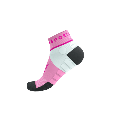 COMPRESSPORT Skarpetki do biegania ULTRA TRAIL LOW SOCKS V2.0 begonia/neon pink