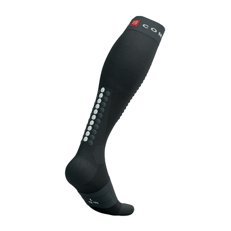 COMPRESSPORT Skarpety kompresyjne narciarskie ALPINE SKI FULL SOCKS black/steel grey