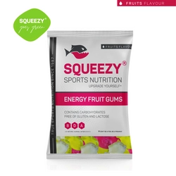 SQUEEZY Energetyczne żelki owocowe ENERGY FRUITS GUM 100 g