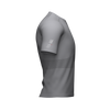 COMPRESSPORT Koszulka biegowa TRAIL HALF-ZIP FITTED SS TOP szara