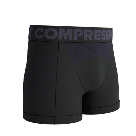 COMPRESSPORT Bielizna termoaktywna SEAMLESS BOXER black/grey