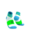 COMPRESSPORT Skarpetki do biegania ULTRA TRAIL LOW SOCKS V2.0 norse blue/neon green