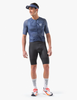 COMPRESSPORT Strój triathlonowy AERO SS TRISUIT indigo/print