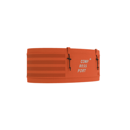 COMPRESSPORT Pas biegowy FREE BELT PRO tigerlily/fluo red