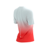 COMPRESSPORT Koszulka biegowa damska PERFORMANCE SS T-SHIRT fluo red/white