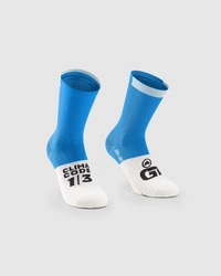 ASSOS Skarpetki rowerowe GT SOCKS Cyber Blue