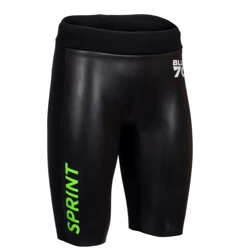 BLUESEVENTY Spodenki neoprenowe SPRINT BUOYANCY SHORTS black