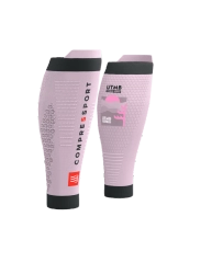 COMPRESSPORT Opaski kompresyjne na łydki R2V3 UTMB 2025 roseate