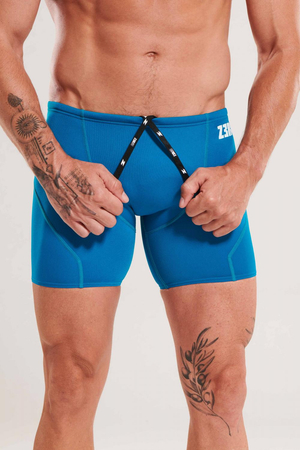 ZEROD Spodenki pływackie BOXERS emerald green/mint