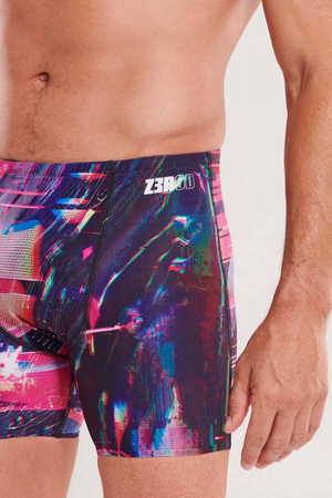 ZEROD Spodenki pływackie BOXERS glitcher