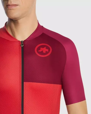 ASSOS Koszulka rowerowa MILLE GT JERSEY C2 EVO JERSEY STAHLSTERN bolgheri red