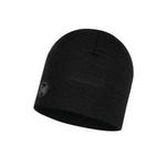 BUFF Czapka do biegania MIDWEIGHT MERINO BEANIE solid black