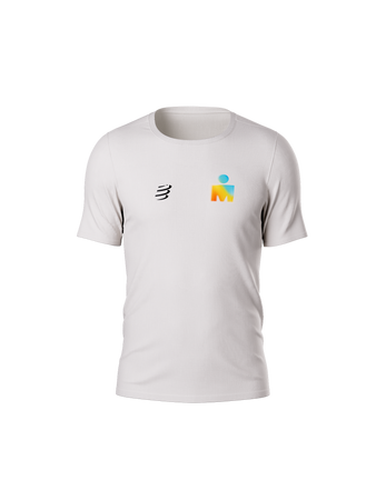 COMPRESSPORT Koszulka biegowa z krótkim rękawem TRAINING SS T-SHIRT IRONMAN 2025 sugar sunrise
