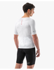 COMPRESSPORT Triathlonowa koszulka kompresyjna TRI POSTURAL AERO SS TOP white print