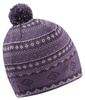 RONILL Czapka do biegania WINTER BOBBLE HAT dark iris/white