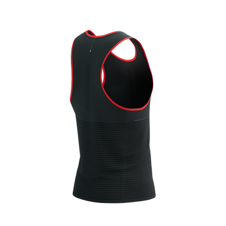 COMPRESSPORT Koszulka biegowa PRO RACING SINGLET black