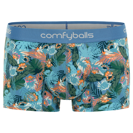 COMFYBALLS Bokserki REGULAR COTTON blue jungle
