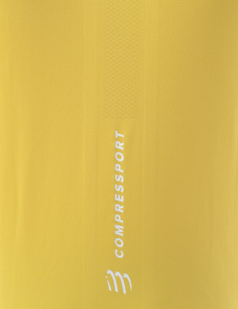 COMPRESSPORT Koszulka biegowa PERFORMANCE SINGLET maize