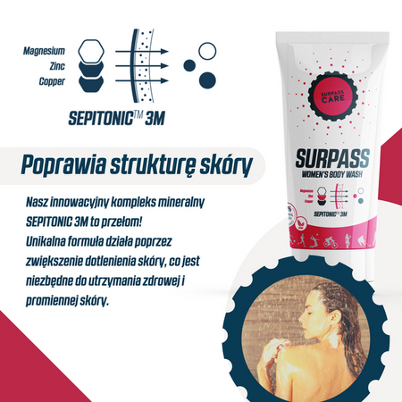 SURPASS Żel pod prysznic dla kobiet WOMEN'S BODY WASH 250 ml
