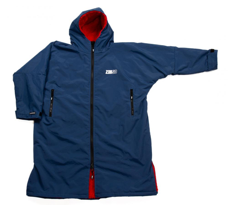 ZEROD Wododporna parka WATERPROOF CHANGING PARKA navy/red