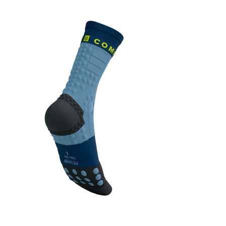 COMPRESSPORT Skarpetki do biegania zimowe PRORACING SOCKS WINTER TRAIL denim/poseidon