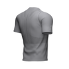 COMPRESSPORT Koszulka biegowa TRAIL HALF-ZIP FITTED SS TOP szara