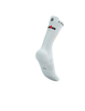 COMPRESSPORT Skarpetki rowerowe PRORACING SOCKS V4 BIKE IRONMAN 2025 white/sunrise