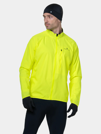 RONHILL Kurtka do biegania męska CORE JACKET fluo yellow/black