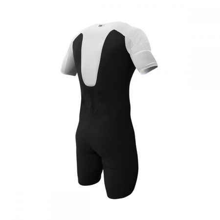 ZEROD Strój triathlonowy ELITE TTSUIT black/white