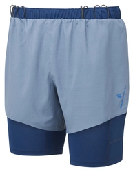 RONHILL Spodenki do biegania męskie TECH RACE TWIN SHORT lake/dark navy