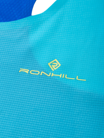 RONHILL Koszulka biegowa damska TECH RACE VEST aquamint/electric blue