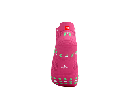 COMPRESSPORT Skarpetki do biegania krótkie ProRacing Socks V4 hot pink 
